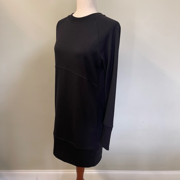 Athleta Black Bounce Back Sweatshirt Dress - Size XS - Picture 3 of 11
